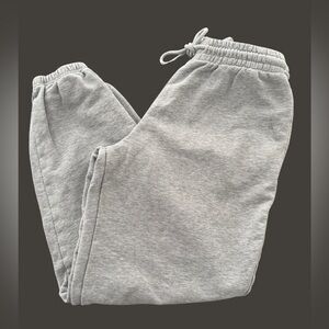 CROP SHOP BOUTIQUE GREY BOYFRIEND SWEATPANTS